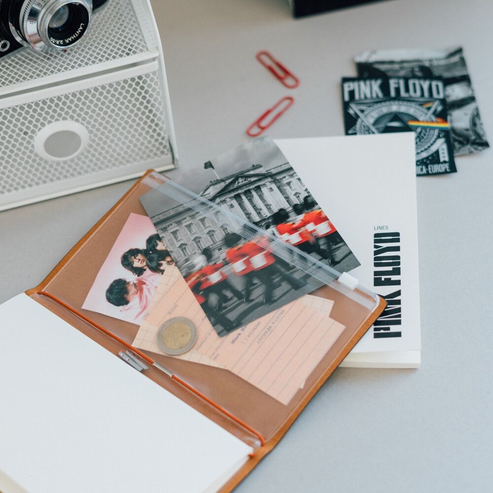 Pink Floyd travel notebook Nerdscape