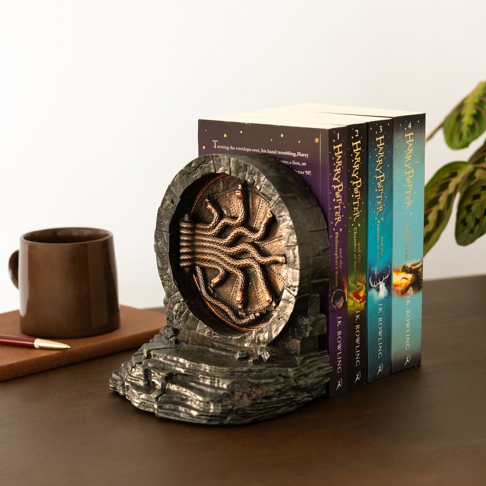 Harry Potter Chamber of Secrets bookends Nerdscape