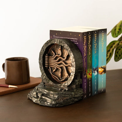 Harry Potter Chamber of Secrets bookends Nerdscape