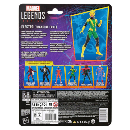 Marvel Spider-Man Electro Francine Frye Figura da Collezione 15cm - Nerdscape Nerdscape