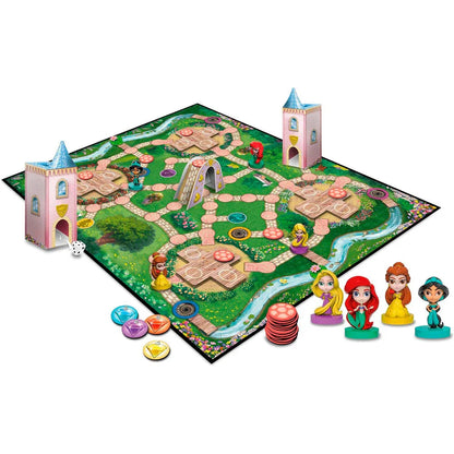 Spanish Disney Princess Race Chase board game Nerdscape