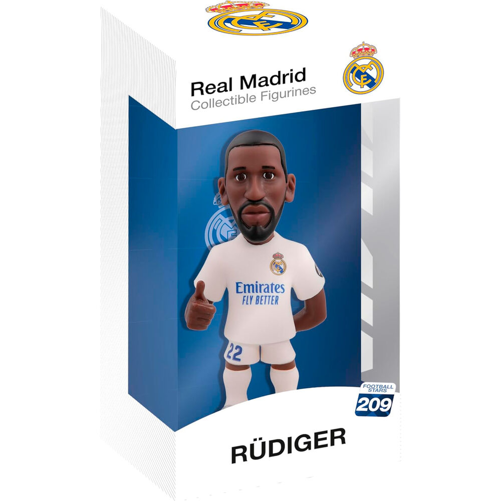 Real Madrid Antonio Rudiger Minix figure 12cm Nerdscape