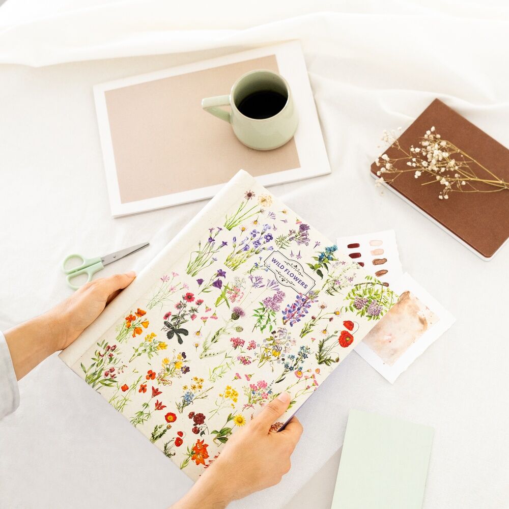Wild Flowers Self-adhesive Photo album Nerdscape