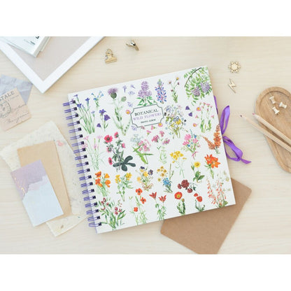 Wild Flowers Scrapbook Photo album Nerdscape
