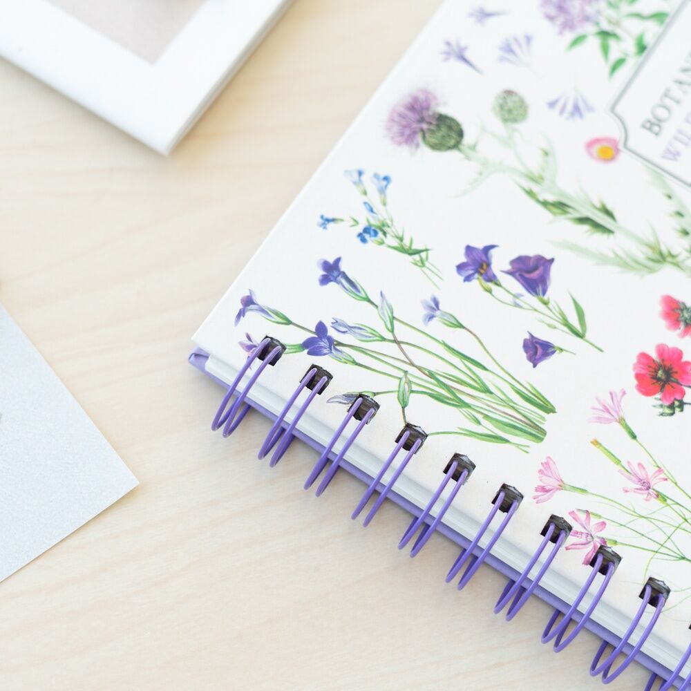 Wild Flowers Scrapbook Photo album Nerdscape