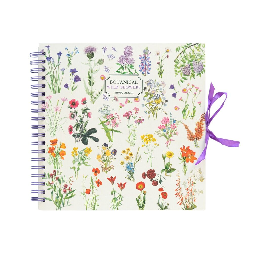 Wild Flowers Scrapbook Photo album Nerdscape