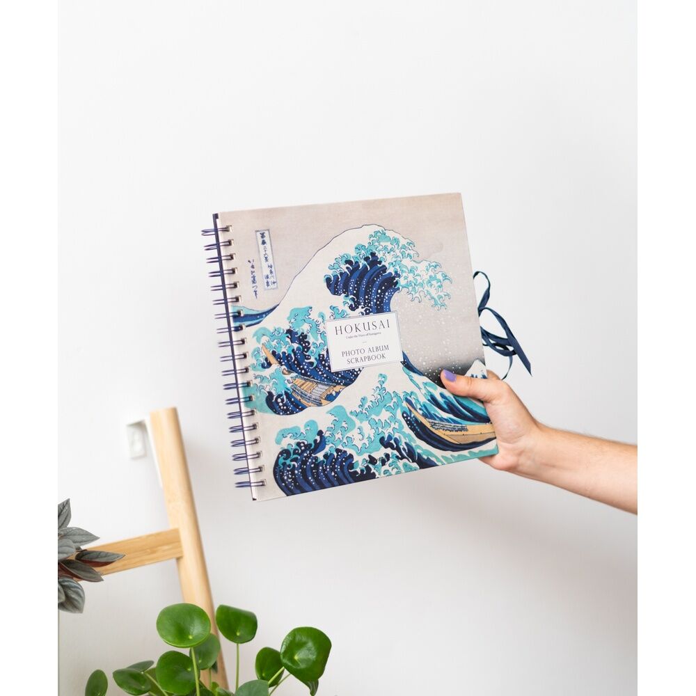 The Great Wave of Kanagawa Hokusai Scrapbook Photo album Nerdscape
