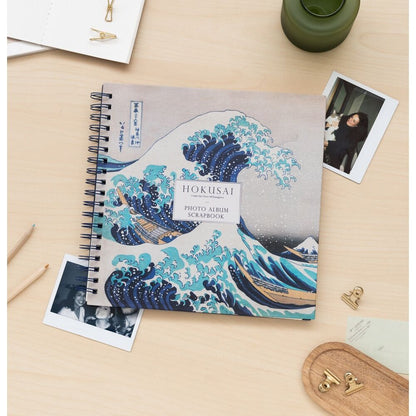 The Great Wave of Kanagawa Hokusai Scrapbook Photo album Nerdscape
