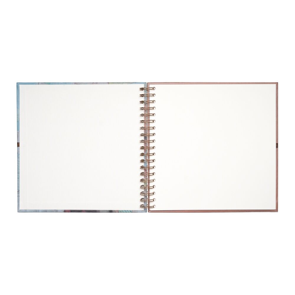 Vintage Travel Scrapbook Photo album Nerdscape