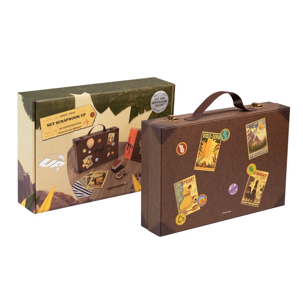 Disney Pixar UP My Adventure Book Scrapbook Briefcase set Nerdscape