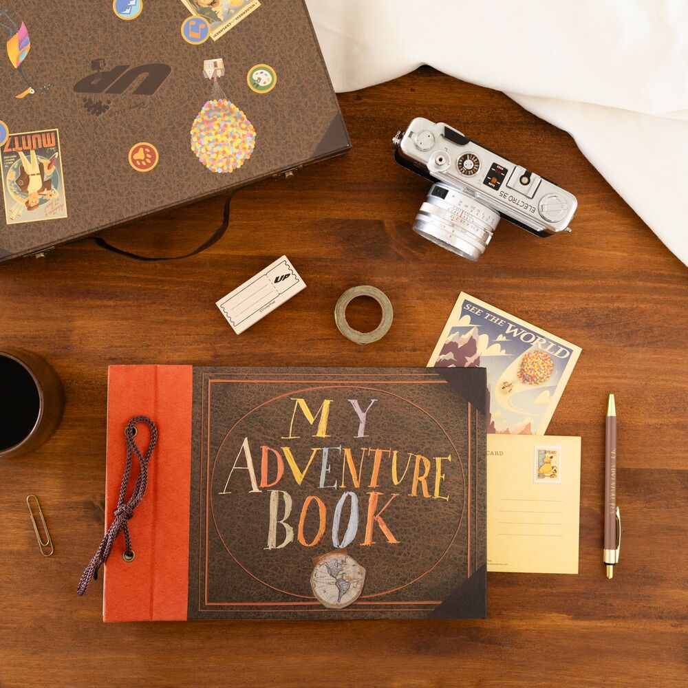 Disney Pixar UP My Adventure Book Scrapbook Briefcase set Nerdscape