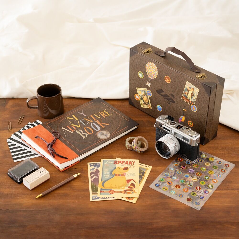 Disney Pixar UP My Adventure Book Scrapbook Briefcase set Nerdscape