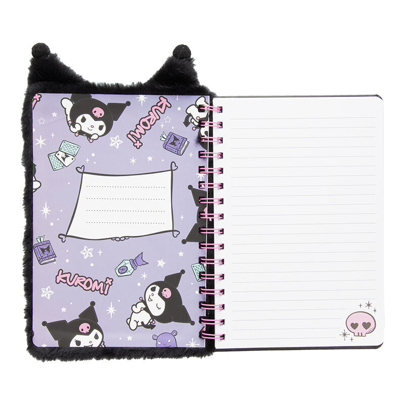 Hello Kitty Kuromi A5 notebook fluffy Nerdscape
