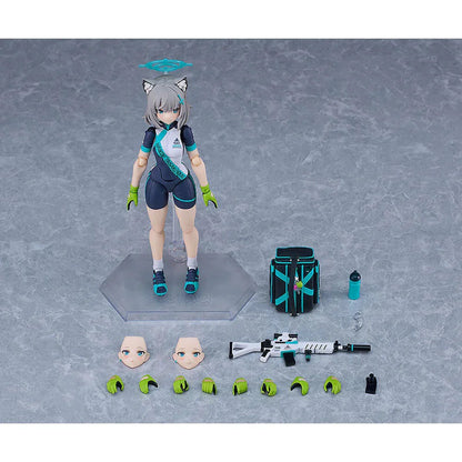 Figma Shiroko Sunaookami Blue Archive Figura da Collezione - Nerdscape Nerdscape