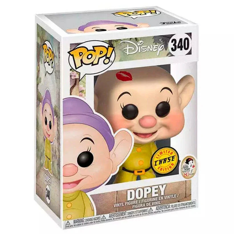 POP figure Disney Snow White and the Seven Dwarfs Dopey Chase Nerdscape