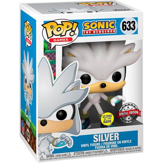 Figurine POP Sonic le Hérisson Argent Exclusive