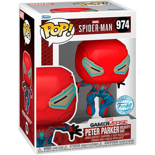 POP figure Marvel Spider-Man Peter Parker Exclusive Nerdscape