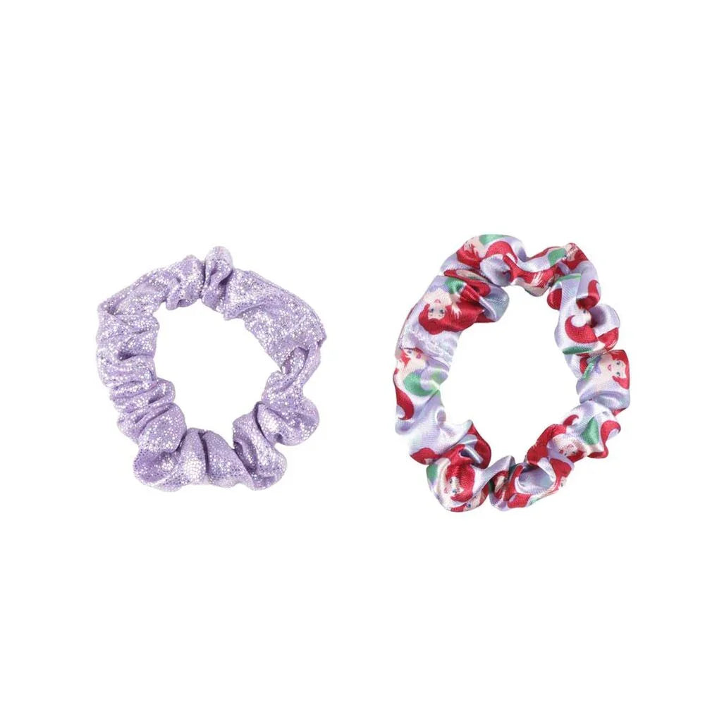 Disney The Little Mermaid pack 6 scrunchies Nerdscape