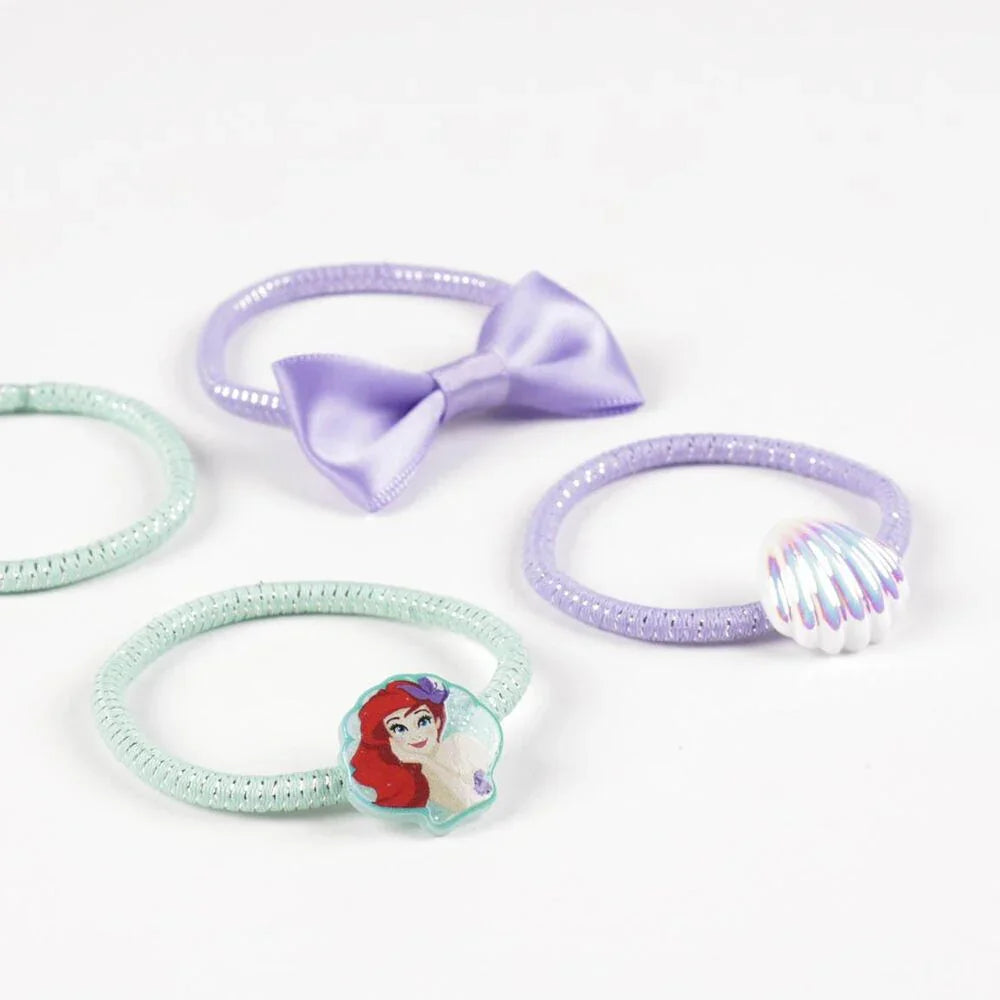 Disney The Little Mermaid pack 6 scrunchies Nerdscape