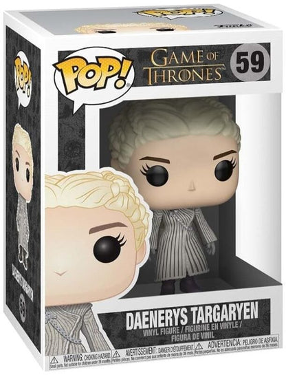 Figurine POP Game of Thrones Daenerys Manteau Blanc