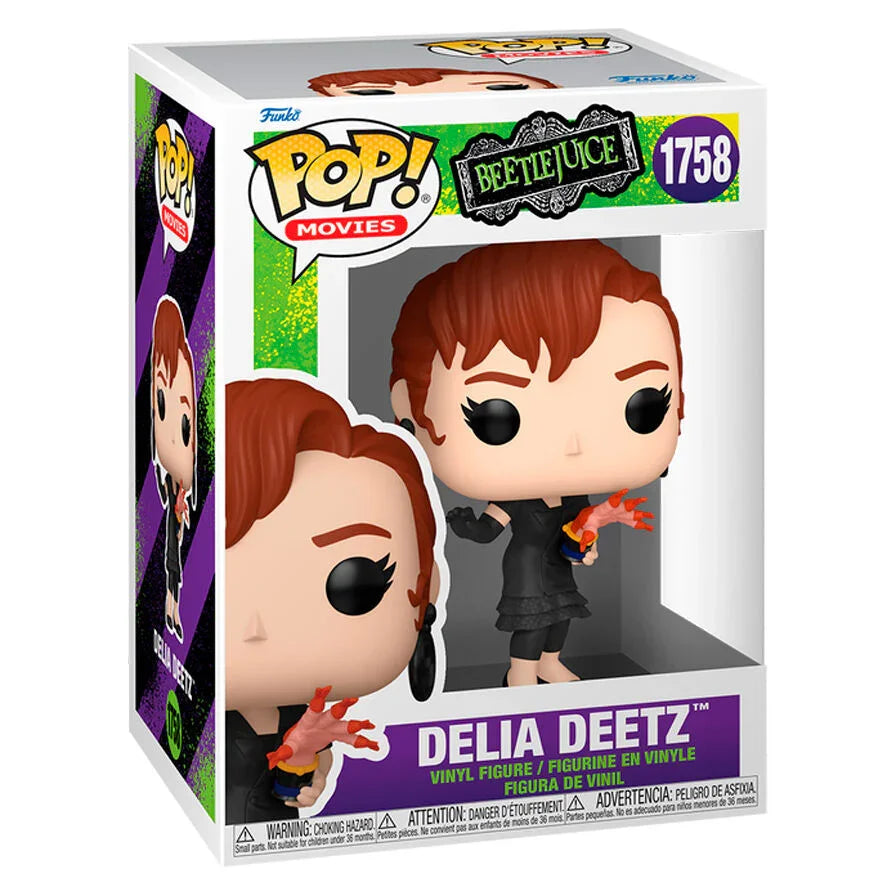 Funko Pop! Beetlejuice Delia Deetz - Figura da Collezione Vinyl Nerdscape