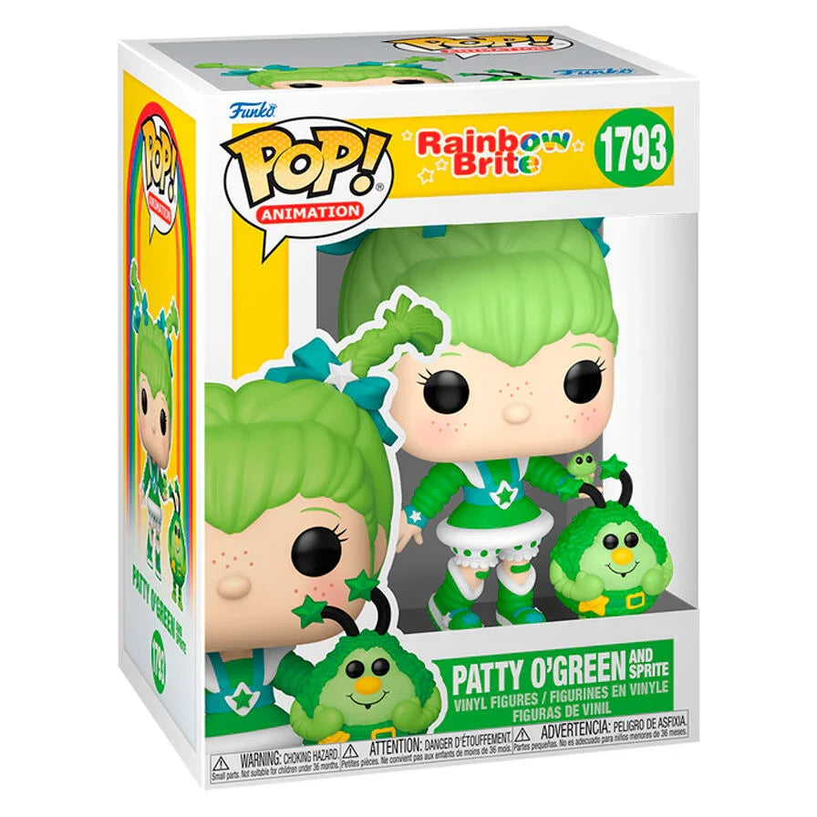 Funko Pop! Rainbow Brite Patty O'Green - Figura da Collezione Vinyl Nerdscape