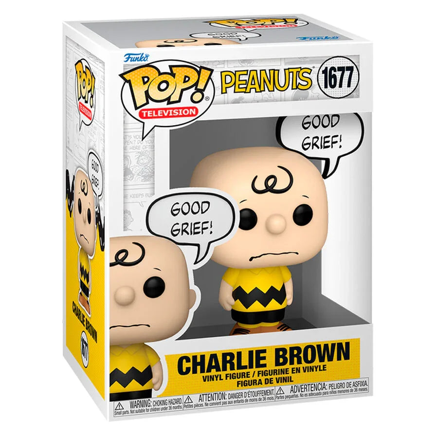 Funko Pop! Peanuts Charlie Brown - Figura da Collezione Vinyl Nerdscape