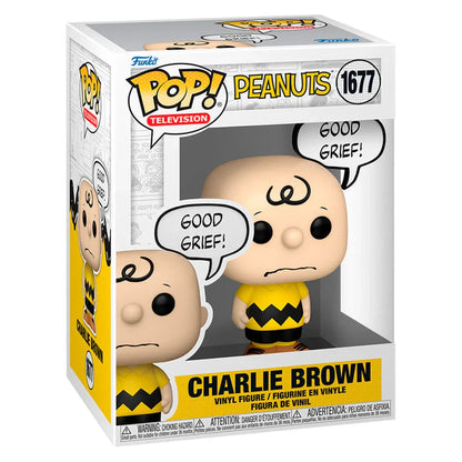 Funko Pop! Peanuts Charlie Brown - Figura da Collezione Vinyl Nerdscape