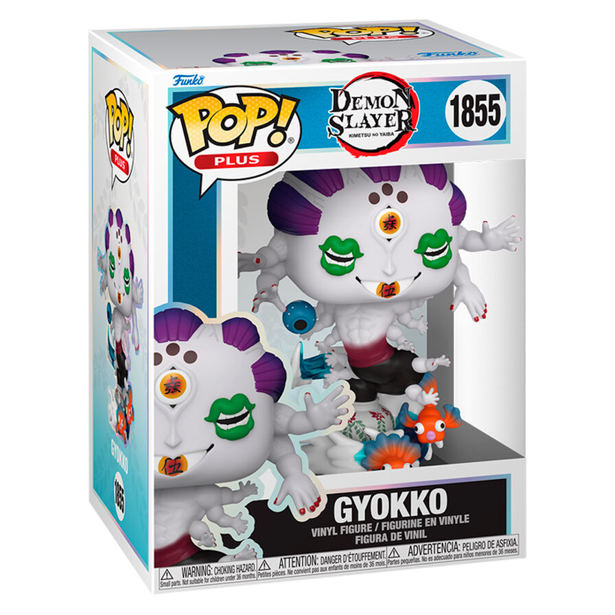 Funko Pop! Demon Slayer Kimetsu no Yaiba Gyokko - Figura da Collezione Vinyl Nerdscape