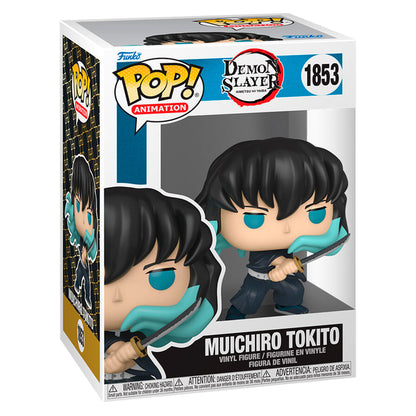 Funko Pop! Demon Slayer Kimetsu no Yaiba Muichiro Tokito - Figura da Collezione Vinyl Nerdscape