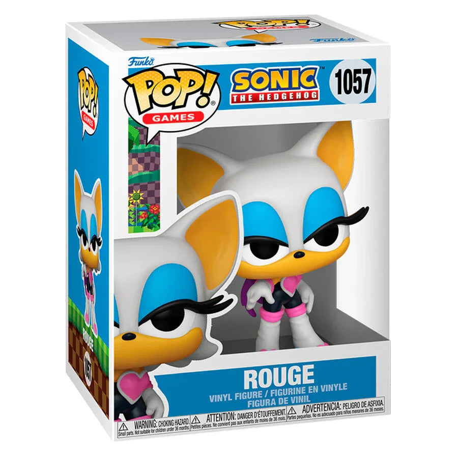 Funko Pop! Sonic the Hedgehog Rouge - Figura da Collezione Vinyl Nerdscape
