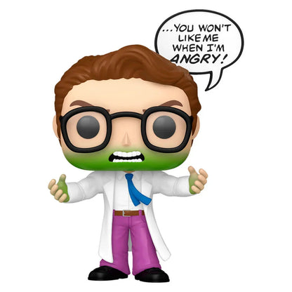 Funko Pop! Marvel Bruce Banner Hulk - Figura da Collezione Vinyl Nerdscape