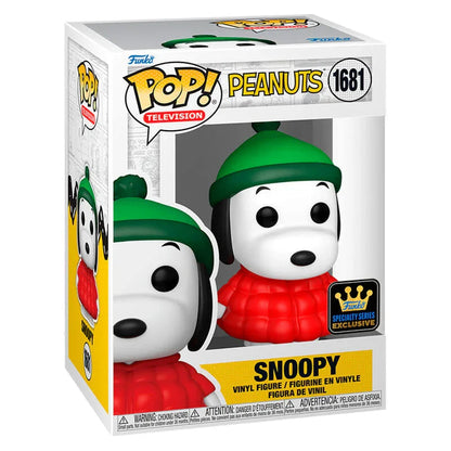 Funko Pop! Peanuts Snoopy 5 + 1 Chase - Figura da Collezione Vinyl Nerdscape