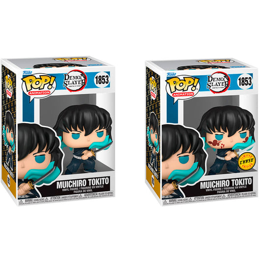 Figurine POP Demon Slayer Kimetsu no Yaiba Muichiro Tokito 5 + 1 Chase