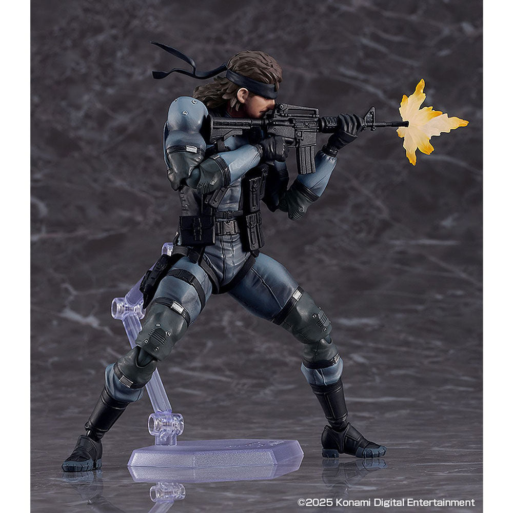Figurine Solid Snake (version MGS2) de Metal Gear Solid 2 Sons of Liberty, mise à jour, 16 cm