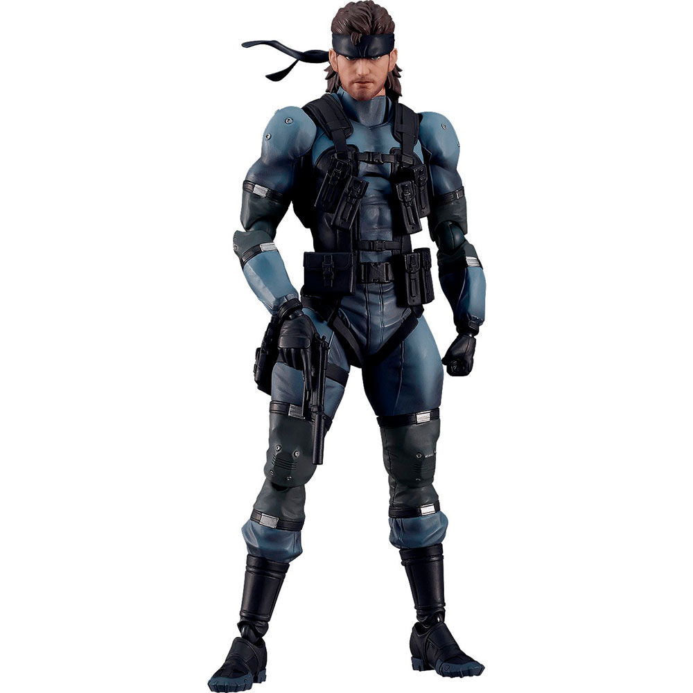 Figurine Solid Snake (version MGS2) de Metal Gear Solid 2 Sons of Liberty, mise à jour, 16 cm