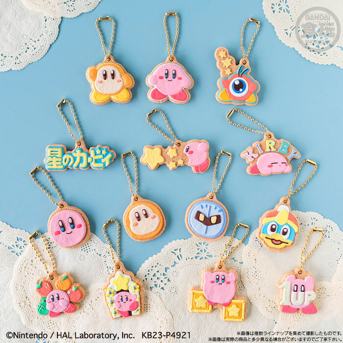 Kirby Cookie assorted surprise keychain 5cm