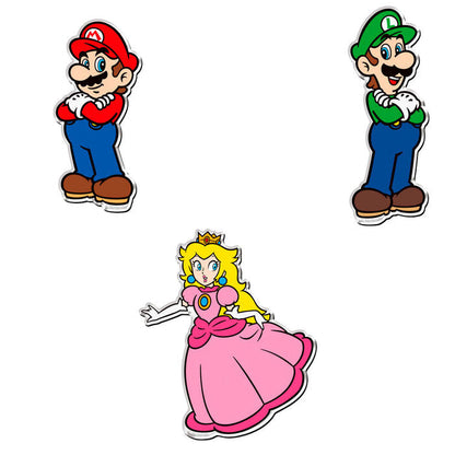 Super Mario Bros Bustina Sorpresa Chara Magnet 6cm - Nerdscape Nerdscape