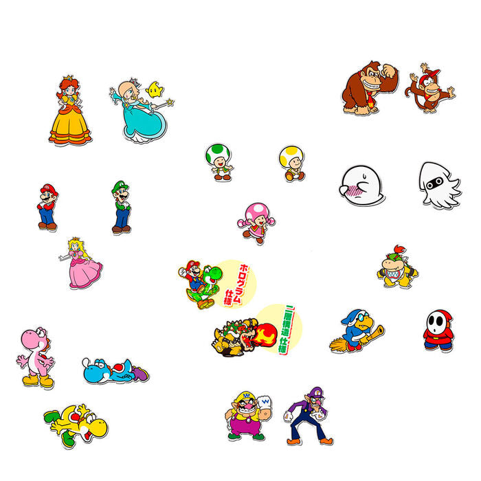 Super Mario Bros Bustina Sorpresa Chara Magnet 6cm - Nerdscape Nerdscape