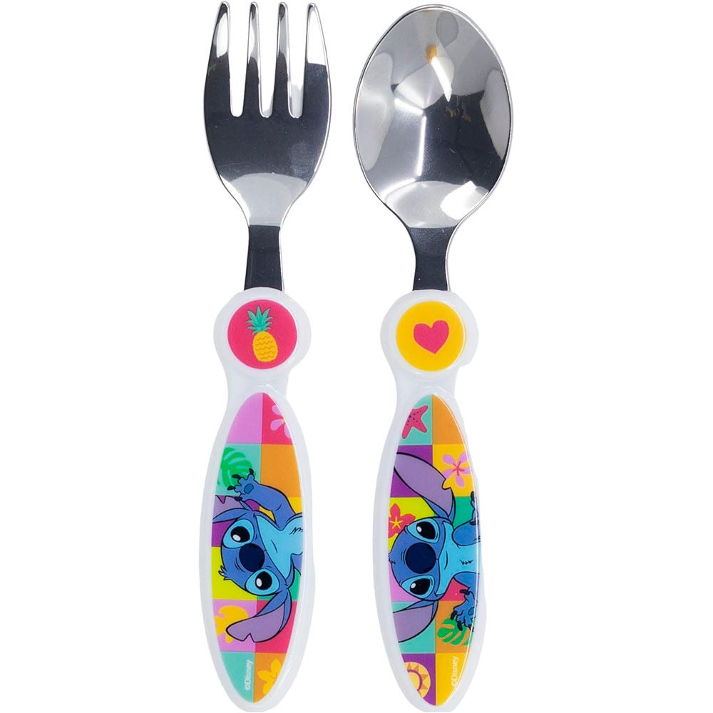 Disney Stitch Set 2 metal cutlery Nerdscape