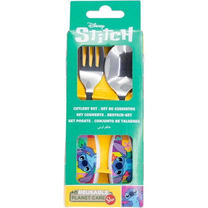 Disney Stitch Set 2 metal cutlery Nerdscape
