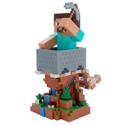 Minecraft Steve clamping bracket Cable guy 20cm Nerdscape