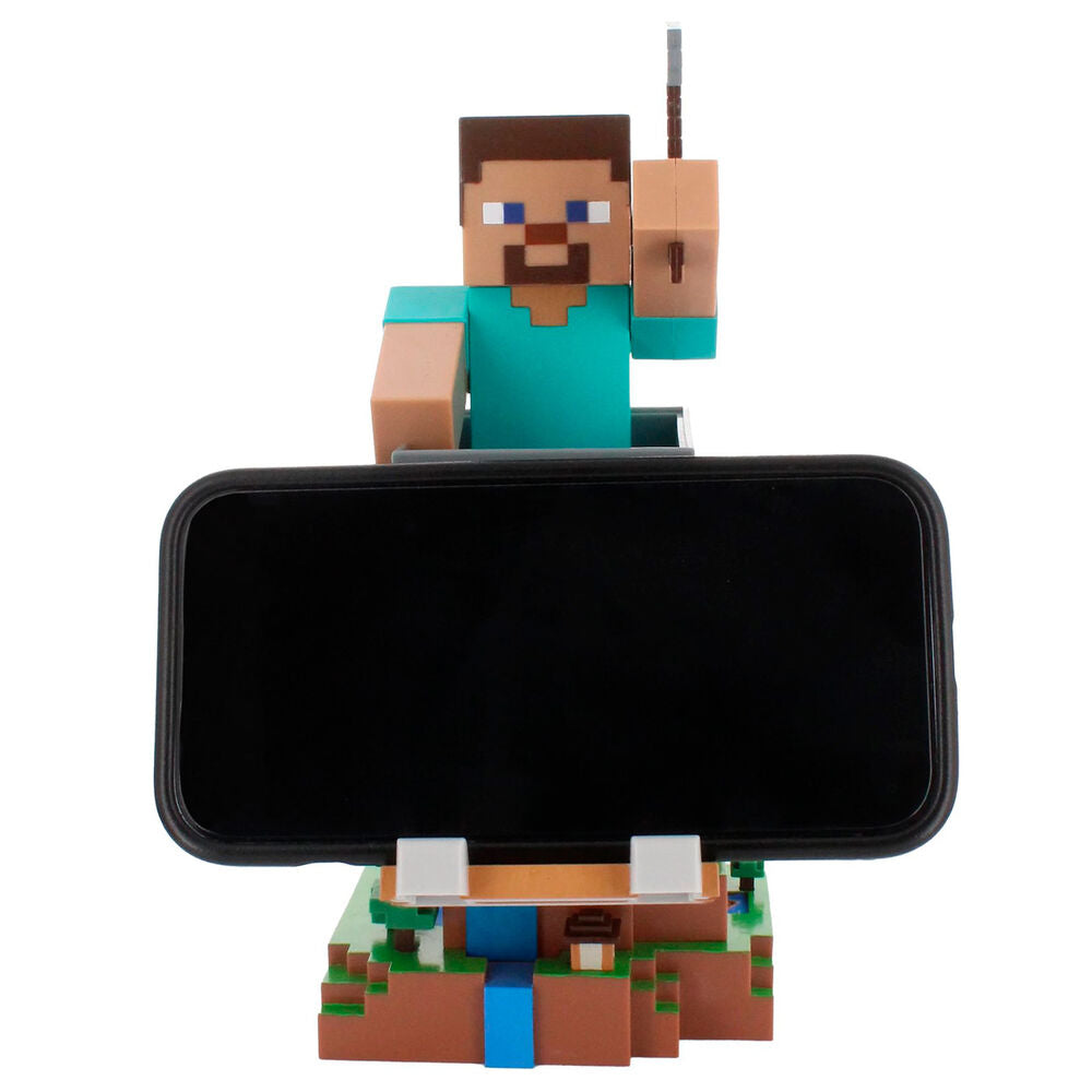 Minecraft Steve clamping bracket Cable guy 20cm Nerdscape
