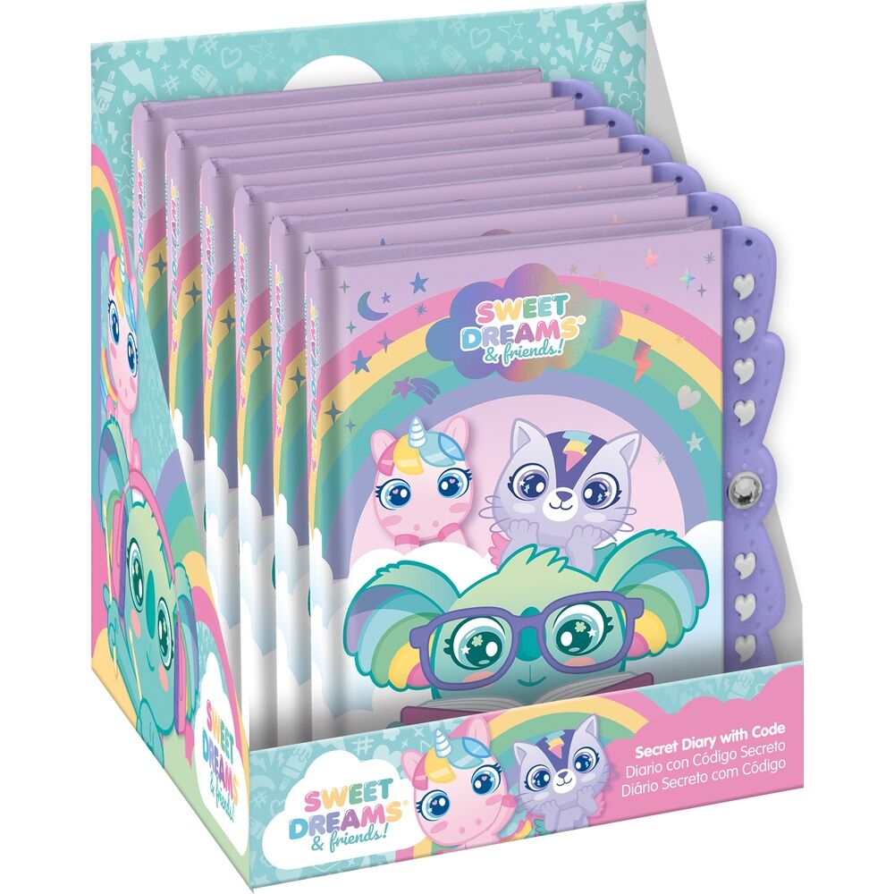 Sweet Dreams diary with code Nerdscape
