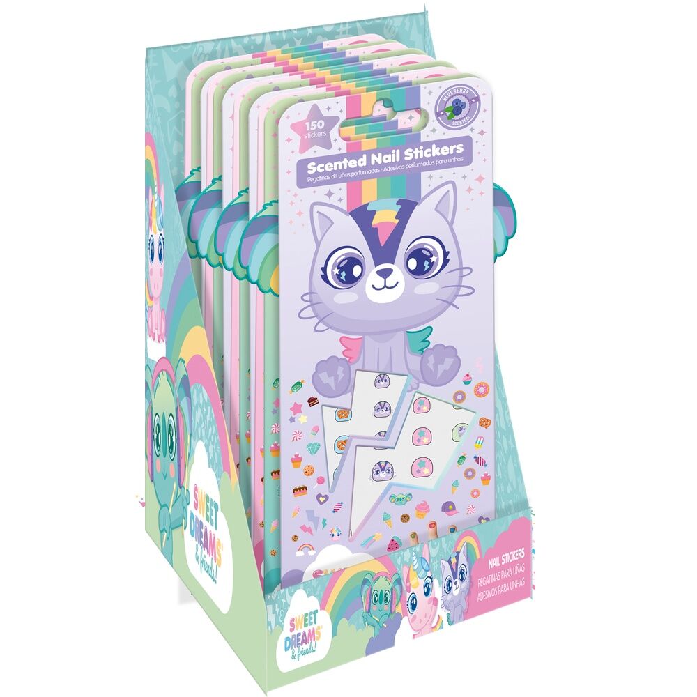 Sweet Dreams nail stickers set Nerdscape