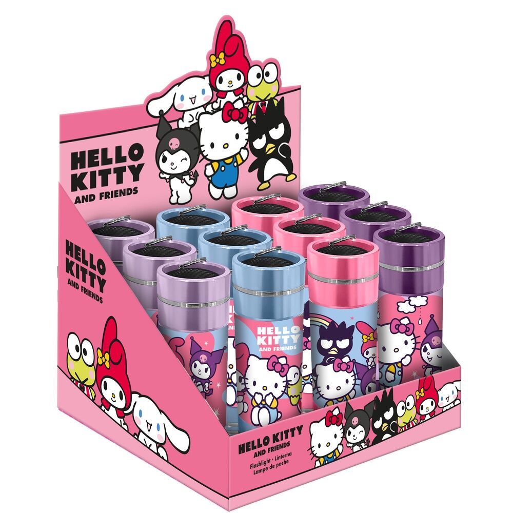 Hello Kitty and Friends assorted aluminium led torch Nerdscape