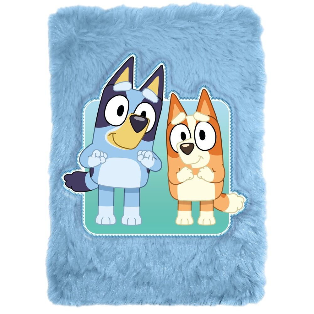 Bluey A5 Plush notebook Nerdscape