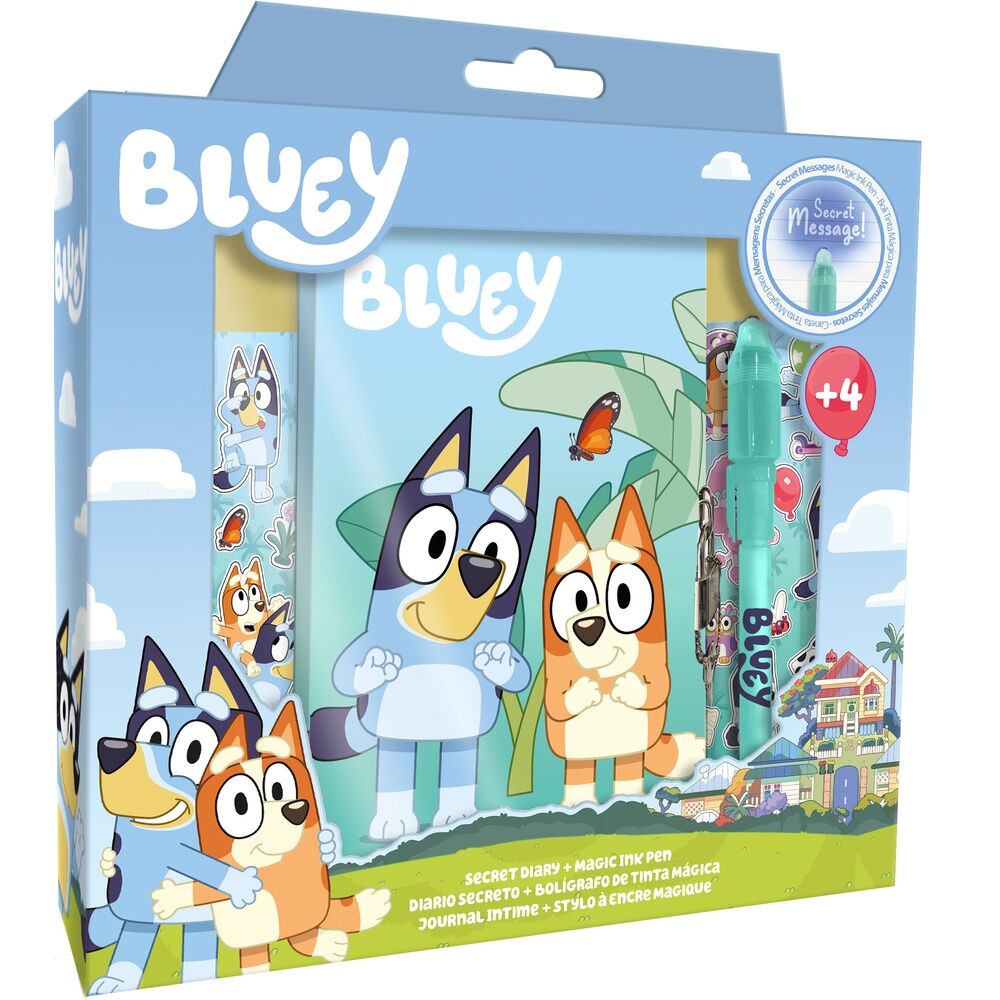 Bluey Diary + magic pen Nerdscape
