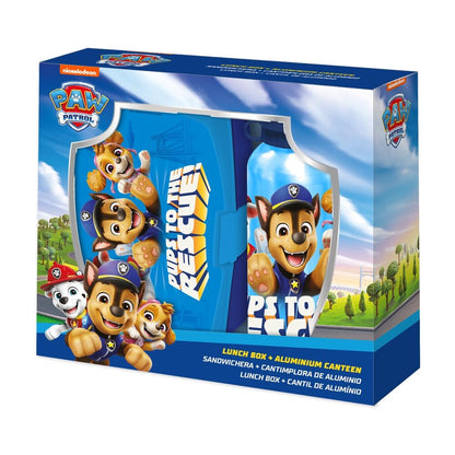 Paw Patrol Aluminium bottle + lunch box Nerdscape