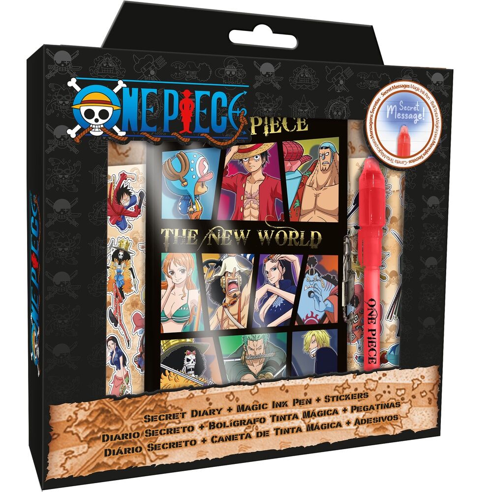 One Piece Diary + magic pen Nerdscape